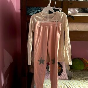 H&M Long Sleeve Top + Sweat Pants Bundle